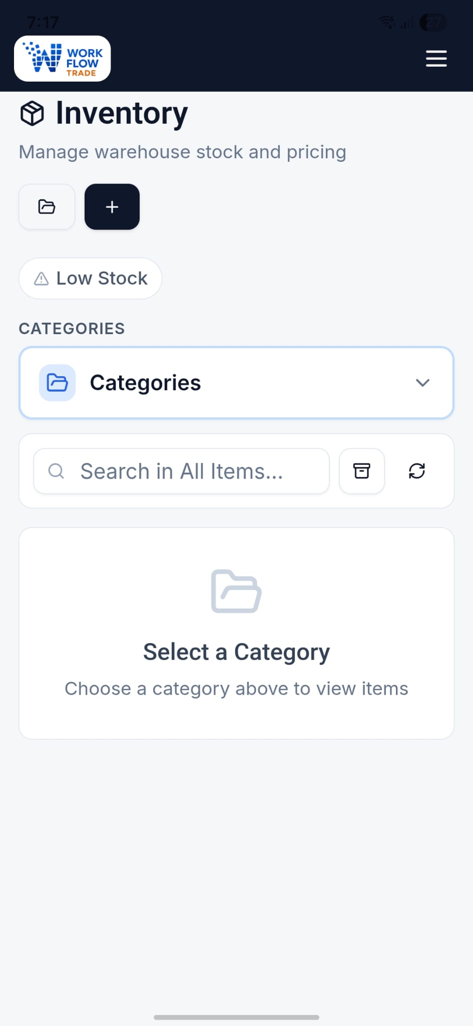 Mobile inventory